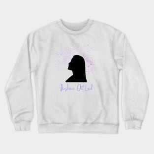 Daydream Out Loud - Female Silhouette Crewneck Sweatshirt